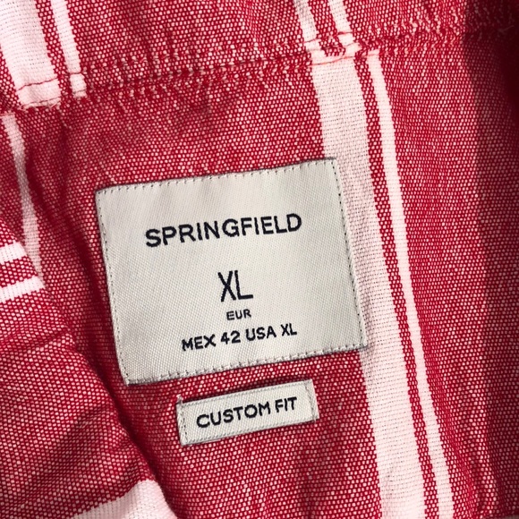 Springfield Short Sleeve Button Down Camp Shirt, size XL - Picture 7 of 11